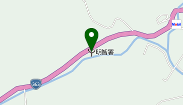 恵那市消防本部 明智消防署の地図画像