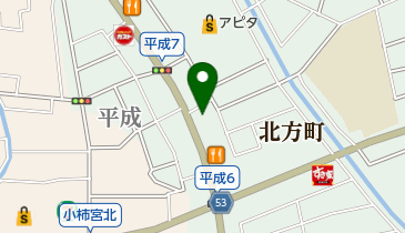 フジカラーワールド平成店の地図画像