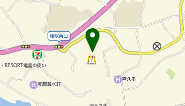 しゃぼん玉稲取店の地図画像
