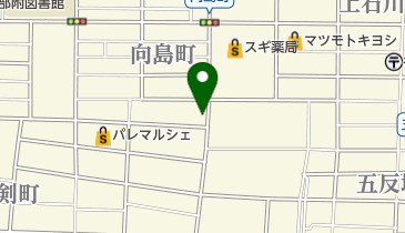 ペットサロンダイナ中村向島店の地図画像