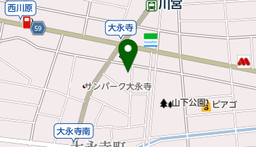 ひまわり薬局大永寺店の地図画像