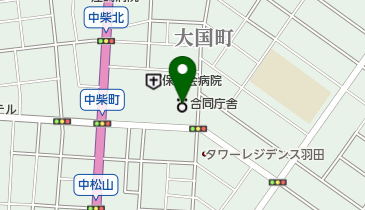 豊橋労働基準監督署 方面・労働条件関係の地図画像