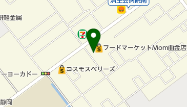 クリーニングのサトウ 曲金店の地図画像