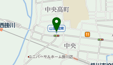 富国生命保険相互会社掛川営業所の地図画像