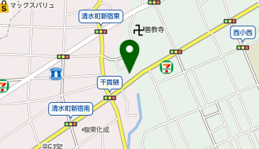 有限会社新井商店の地図画像