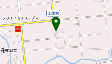 オチアイ理容室の地図画像