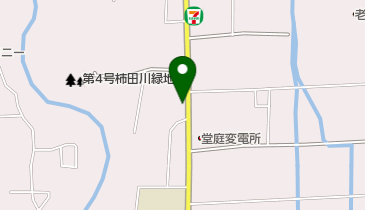 バーバーかがやの地図画像