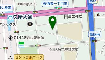 CPウェーブ久屋大通店の地図画像