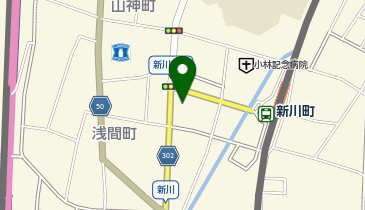 きぬやふとん店支店ご注文受付の地図画像