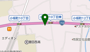 中日新聞 豊田元町専売所の地図画像
