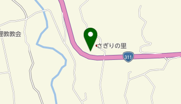 さぎり茶屋の地図画像