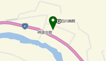 新鮮村美濃白川の地図画像