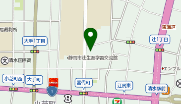 陸運労災防止協会清庵分会の地図画像