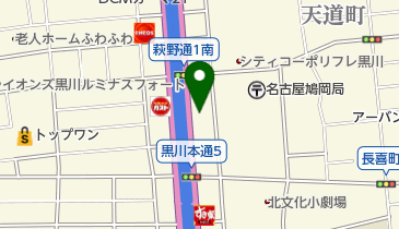 保険サロン名古屋黒川店の地図画像
