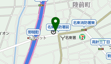 ヴィゴーレ名東店の地図画像
