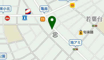 囲碁将棋サロン名東の地図画像