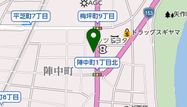 益田あみものスクールの地図画像