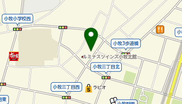 あさのやメガネの地図画像