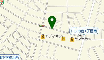 スナック華の地図画像