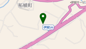伊賀の小屋組みの家の地図画像