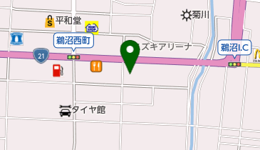 コパンスポーツクラブ鵜沼の地図画像