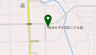 清流みずほ幼稚園の地図画像