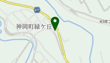 ナカノ理容店の地図画像