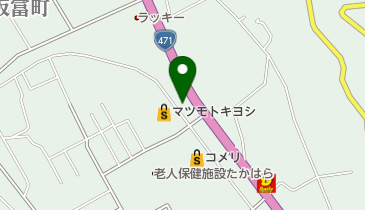 平澤理容店の地図画像