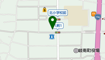 カットハウスなかのの地図画像