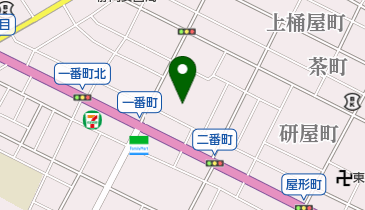 番町小学校 言語・発達通級の地図画像