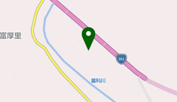 静岡市役所 文化・観光施設 藁科都市山村交流センターわらびこの地図画像