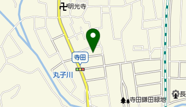 寺田公民館の地図画像