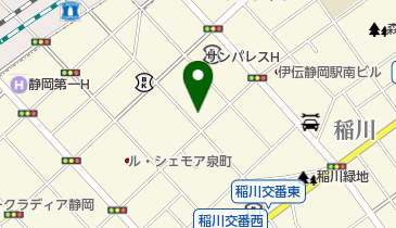小林豊子きもの学院静岡本部の地図画像
