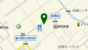 冨士機材株式会社静岡支店の地図画像