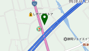 ウォーク興津店の地図画像