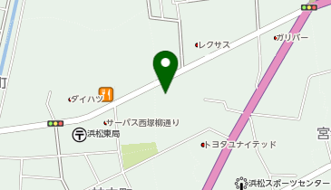 アウディ浜松の地図画像