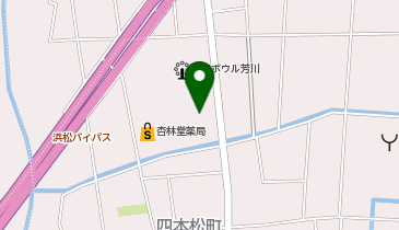 キングファミリー 浜松芳川店の地図画像