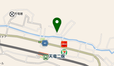 天竜福祉タクシーの地図画像