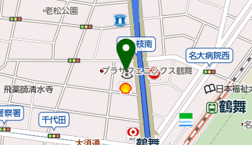 おかしんローンプラザ名古屋の地図画像