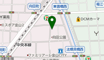 調剤薬局アモス金山店の地図画像