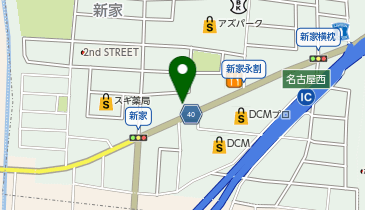 ポーラザビューティー名古屋西インター店の地図画像