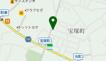 松阪デイサービスセンター宝塚の地図画像