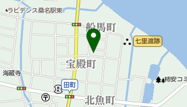 アマノ理容の地図画像