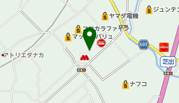 クリーニングやまうち マックスバリュ店の地図画像