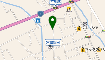 KAMIWARAKUの地図画像