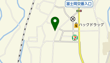 いなば美容室の地図画像