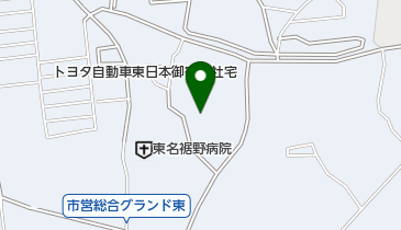 裾野市役所 北児童館の地図画像