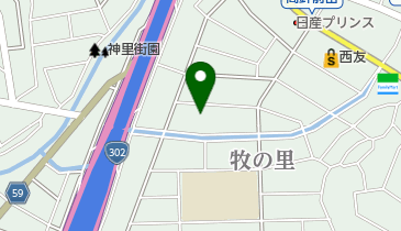 ファニーフェイスの地図画像