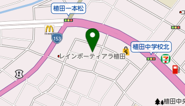 サンハロー植田店の地図画像