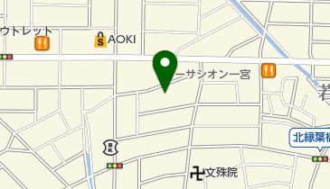 中部物流株式会社の地図画像